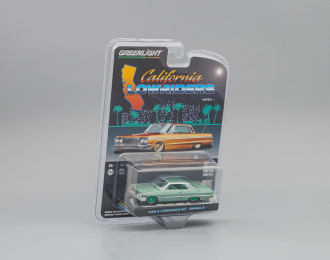 (Greenlight!) CHEVROLET Impala Lowrider 1963 Custom Light Green