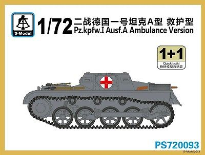 Сборная модель Немецкий легкий танк Pz.Kpfw.I Ausf. A (медицинский транспортер)