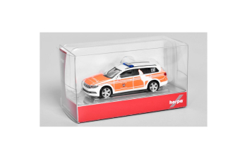 Volkswagen Passat Feuerwehr Wolfsburg, white / orange
