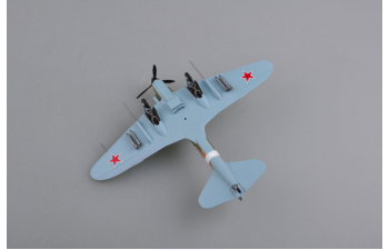 Ilyushin Il-2 Sturmovik Display Model Soviet Air Force White 100 USSR