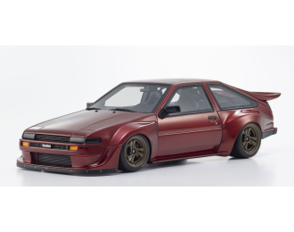 TOYOTA Sprinter Trueno (AE86) KHYZYL SALEEM (1983), red