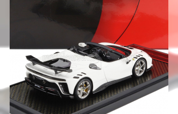 FERRARI Sf90 Xx Stradale Spider (2024), Bianco Cervino - White Black