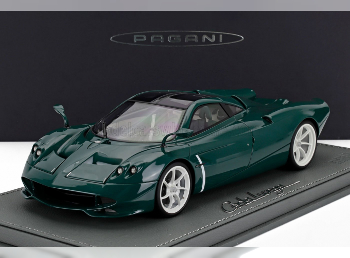 PAGANI Huayra Codalunga (2022) - Con Vetrina - With Showcase, British Racing Green