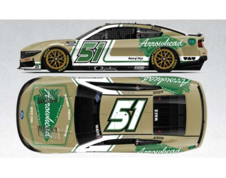 Ford Mustang #51 Cody Ware *Arrowhead Brass*, green/white 2025