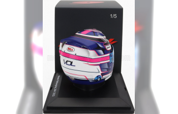 BELL HELMET Casco Helmet Audi R8 Lms Gt3 Team Phoenix N5 Winner 24h Nurburgring (2022) Kelvin Van Der Linde, Blue Red White