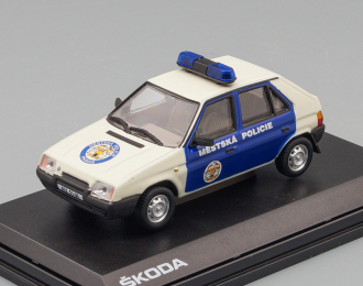 SKODA Favorit 136L Městská Policie Praha 1988