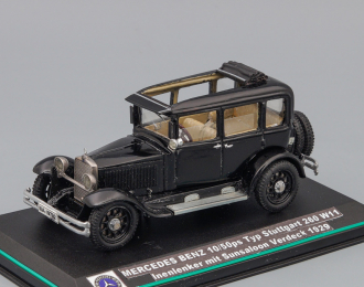 MERCEDES-BENZ 10/50ps typ Stuttgart 260 W11 (1929), black