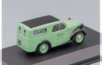 FIAT 500a Furgoncino Van Mental 1953, Light Green Black