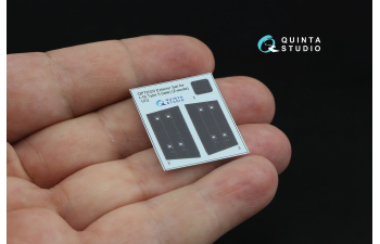 3D Декаль экстерьера для И-16 тип 5 (поздний) (Звезда)