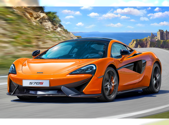 Сборная модель Спорткар McLaren 570S