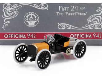 FIAT 24hp Parigi Madrid (1903), Yellow Black