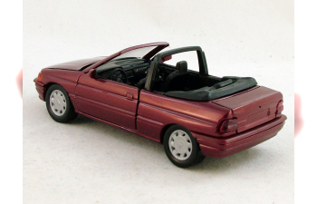 FORD Escort Cabriolet, dark red