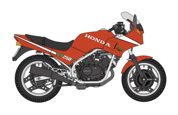 Сборная модель HONDA Vt250f (mc08) 1984