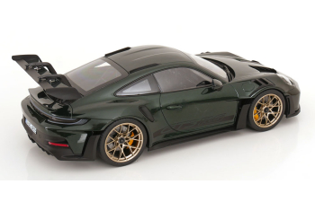PORSCHE 911 (992) GT3 RS (2022), green metallic/black