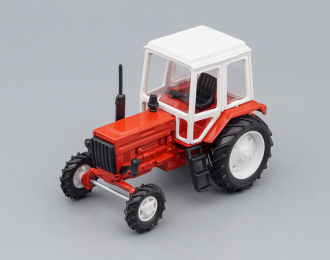 Трактор МТЗ-82, красный / белый