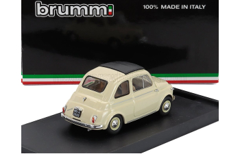 FIAT 500 Nuova Chiusa Closed (1959), Ivory - Avorio