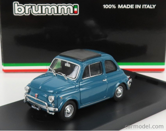 FIAT 500l 1968 - Tetto Aperto - Open Roof, Blu Turchese - Light Blue