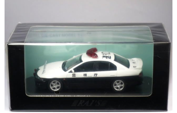 MITSUBISHI Galant VR4 (EC5A) *High Way Police Car Tokyo MPD* (2002), black / white