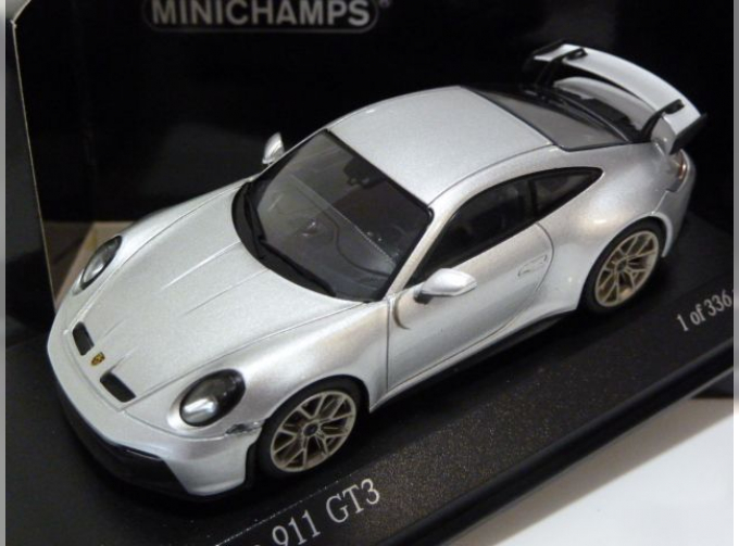 PORSCHE 992 GT3 (2020), GT silver