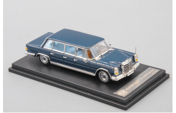 MERCEDES-BENZ 600 Pullman (1963) (W100), blue