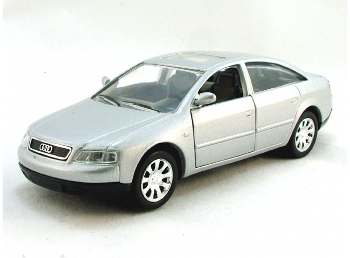 AUDI A6 (1997), серебристый