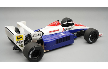 Toleman F1 TG184 HART TURBO №19 3rd British GP (1984) Ayrton Senna