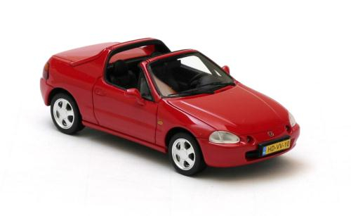 HONDA CRX del Sol 1993, red