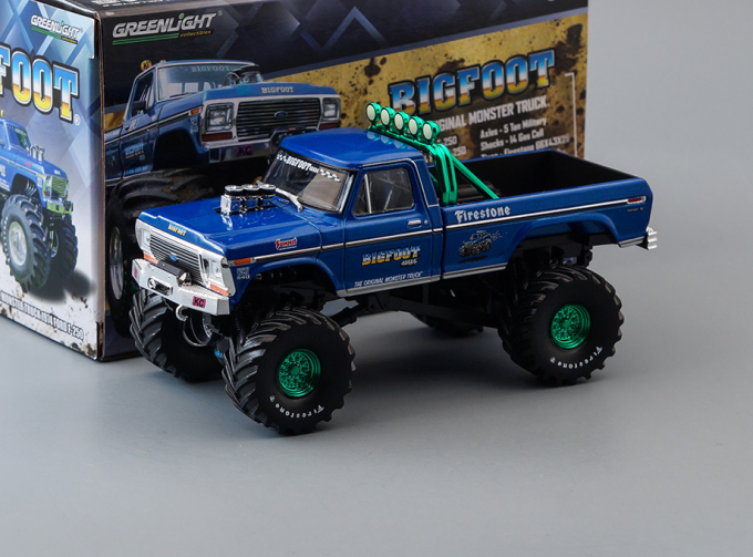 FORD F-250 Monster Truck Bigfoot #1 1974 Blue (Greenlight!)