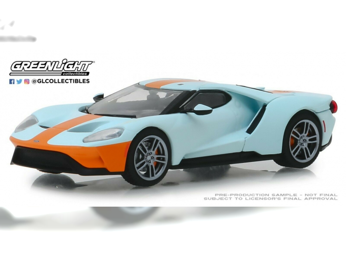 FORD GT Heritage Edition 2019 "Gulf" Oil Color