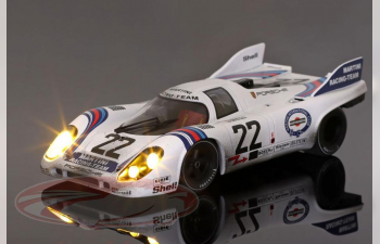 PORSCHE 917K "Dirty Version" №22 Winner 24h LeMans Helmut Marko, Gijs van Lennep (1971)