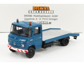 MERCEDES BENZ L608d Truck 1980 - Carro Attrezzi - Wrecker Road Service, Blue