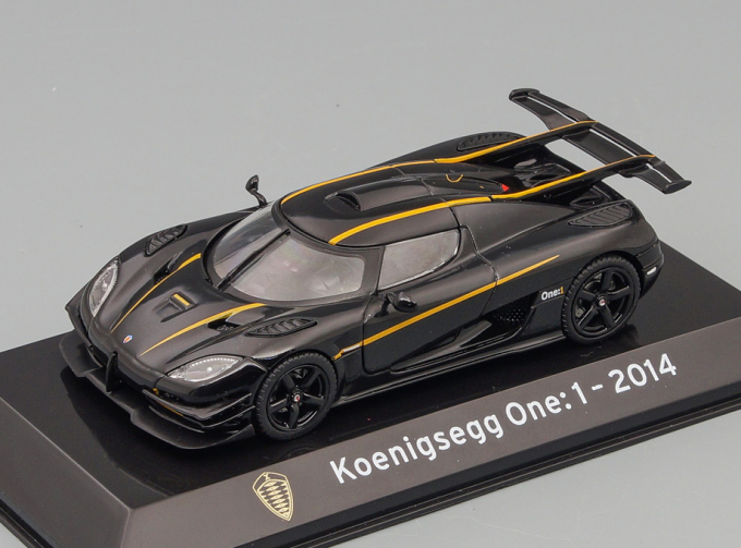 KOENIGSEGG One:1 (2014) black