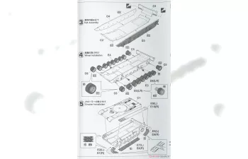 Сборная модель M1 Abrams & Leopard 2 'NATO Main Battle Tank Combo'