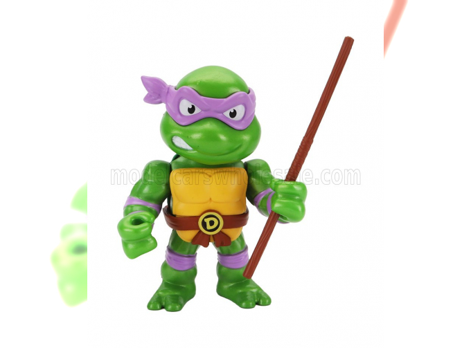 FIGURES Donatello Ninja Turtles - Tartarughe Ninja - Cm. 10.0, Green Yellow