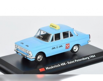 МОСКВИЧ 408 такси (1964), бирюзовый