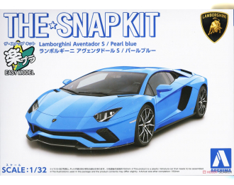 Сборная модель Lamborghini Aventador (Pearl Blue)