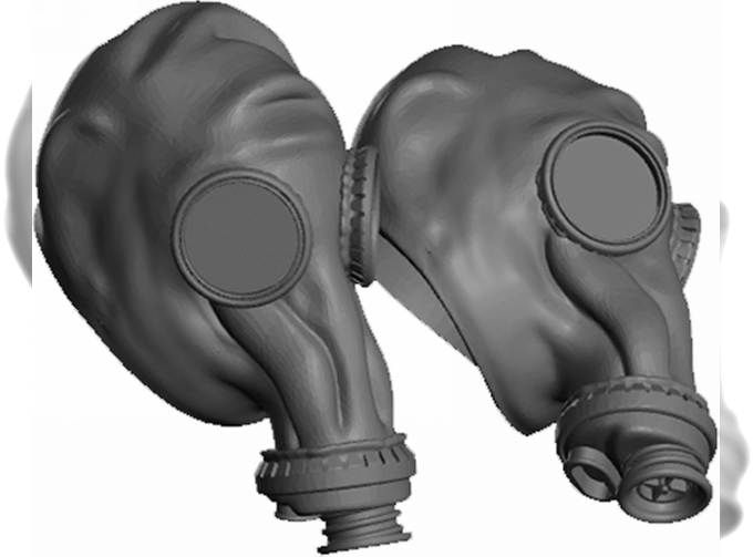 СОВЕТСКИЙ ШОФЕРСКОЙ комлект для кастомизации (маска противогаза на горловину бака + гидравлический домкрат) 