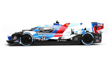 BMW M Hybrid V8 GTP #24 LHD BMW M Team RLL Daytona 24 hrs (2024), white / blue / red