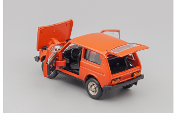 ВАЗ 2121 Нива, оранжевый