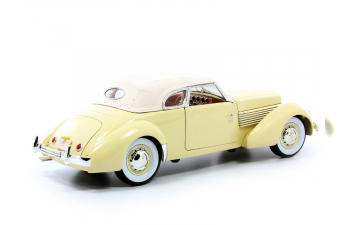 CORD 810 (1936), yellow with white roof