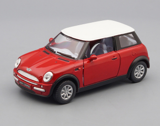 MINI Cooper S, cherry / white