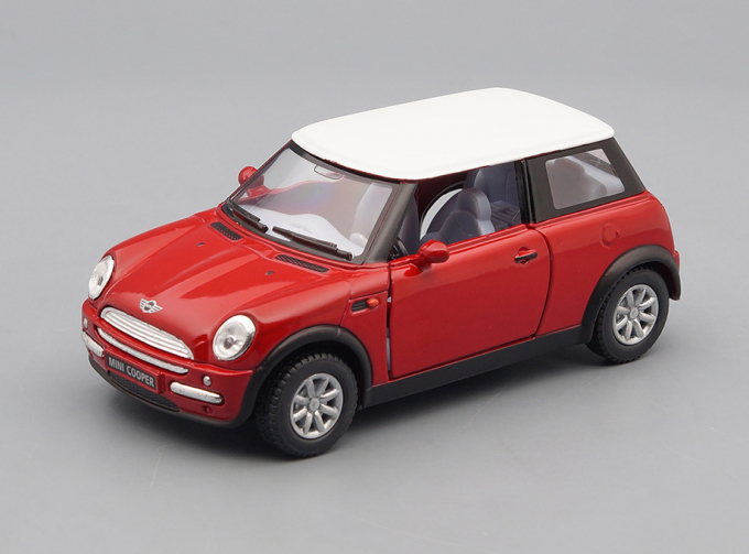 MINI Cooper S, cherry / white