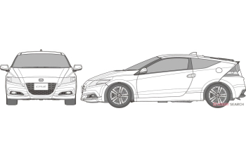 Сборная модель Honda CR-Z