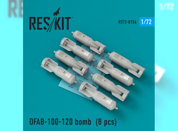 OFAB-100-120 boMERCEDES-BENZ (8 pcs) Su-7, Su-17, Su-24, Su-25, Su-27, Su-30, Su-34, MiG-21, MiG-27, Yak-38, Jak-130