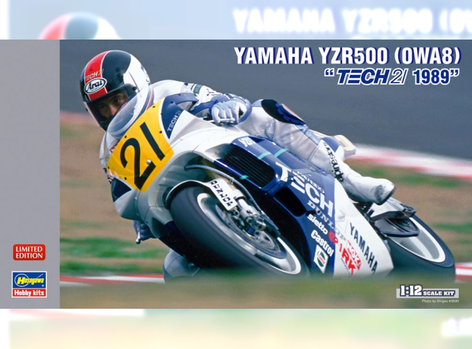 Сборная модель YAMAHA YZR500 (0WA8) TECH 21 1989