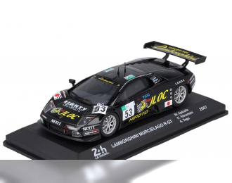 LAMBORGHINI Murcielago R-gt 6.0l V12 Team Jloc Isao Noritake №53 24h Le Mans (2007) Koji Yamanishi - Atsushi Yogo - Marco Apicella, Black