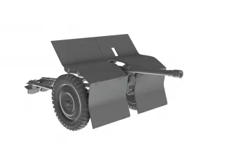 Сборная модель Bofors 37mm AT-Gun