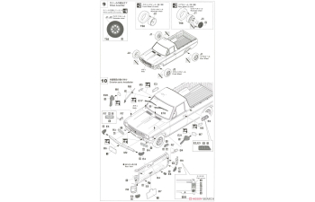 Сборная модель Datsun Sunny Truck Long Body Deluxe w/Girl's Figure