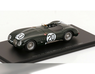 JAGUAR XK 120 C Winner 24h Le Mans, Walker/Whitehead (1951)