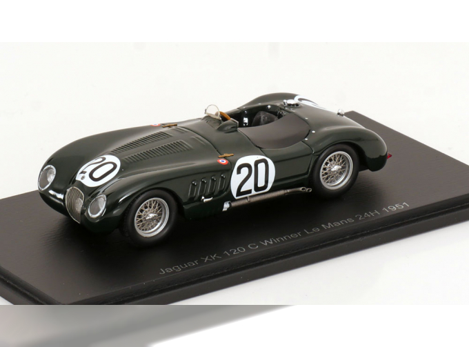 JAGUAR XK 120 C Winner 24h Le Mans, Walker/Whitehead (1951)